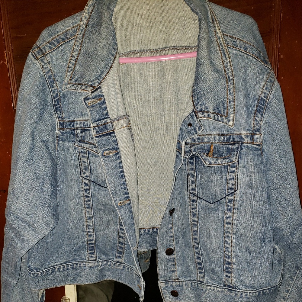 Sz26/28 cropped Jean jacket
